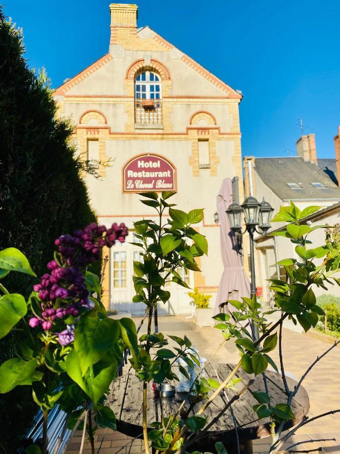 Le Cheval Blanc Hotel Jargeau Eksteriør billede